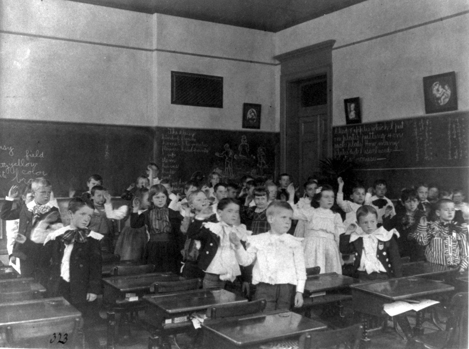 Washington, D.C., 1899. The kind of school teacher preparation was built for.